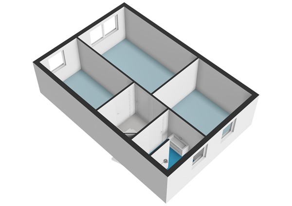 Plattegrond - Dick Laanweg 16, 1321 KE Almere - Dick Laanweg 16 - Almere - 1e_verdieping - 3D  _3.jpg